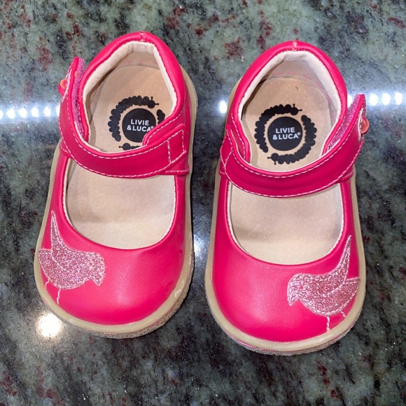 Livie & Luca Other - Brand New Livie & Luca Pio Pio Pink Bird Shoes - 4